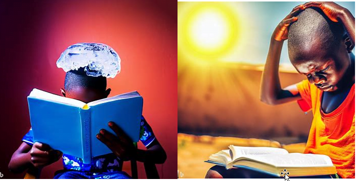 reading in a cold versus hot environment